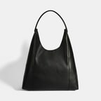 Kadın Siyah Deri Omuz Çantası