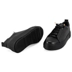 Kadın Siyah Deri Spor Ayakkabı