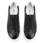 Kadın Siyah Deri Spor Ayakkabı