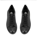 Kadın Siyah Deri Spor Ayakkabı