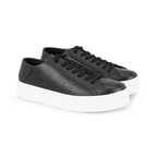 Kadın Siyah Deri Spor Ayakkabı