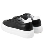 Kadın Siyah Deri Spor Ayakkabı