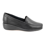 Kadın Siyah DesaComfort Deri Günlük Ayakkabı