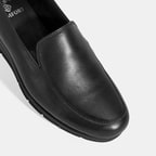 Kadın Siyah DesaComfort Dolgu Topuklu Deri Ayakkabı