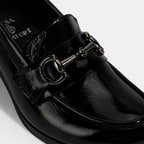 Kadın Siyah DesaComfort Topuklu Rugan Ayakkabı