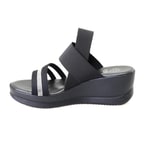 Kadın Siyah Dolgu Topuklu Sandalet