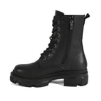 Kadın Siyah Fermuarlı Bot