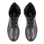 Kadın Siyah Fermuarlı Bot