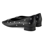 Kadın Siyah Günlük Deri Ayakkabı