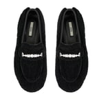 Kadın Siyah Kürk Detaylı Günlük Ayakkabı