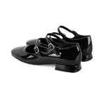 Kadın Siyah Mary Jane Babet