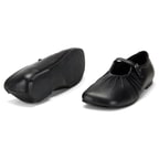 Kadın Siyah Mary Jane Deri Babet