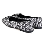 Kadın Siyah Monogram Babet