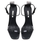 Kadın Siyah Rugan Deri Abiye Ayakkabı