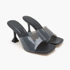 Kadın Siyah Şeffaf Terlik