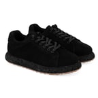 Kadın Siyah Süet Deri Günlük Ayakkabı