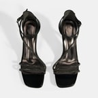 Kadın Siyah Toka Detaylı Topuklu Abiye Sandalet