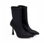 Kadın Siyah Topuklu Bot
