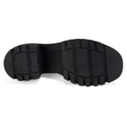 Kadın Siyah Topuklu Deri Günlük Ayakkabı