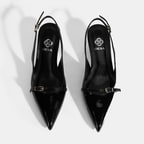 Kadın Siyah Topuklu Klasik Ayakkabı