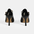 Kadın Siyah Topuklu Klasik Ayakkabı