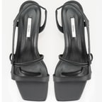 Kadın Siyah Topuklu Sandalet