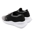 Kadın Siyah Triko Spor Ayakkabı