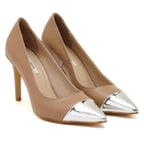 Kadın Taba Deri Stiletto 