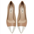 Kadın Taba Deri Stiletto 