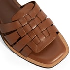 Kadın Taba Deri Terlik