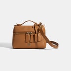 Kadın Taba Omuz Askılı Mini Deri El Çantası