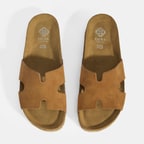 Kadın Taba Süet Terlik