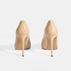 Kadın Ten Deri Topuklu Klasik Ayakkabı