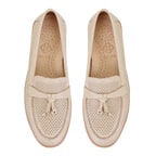 Kadın Vizon Deri Loafer