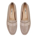 Kadın Vizon Deri Loafer