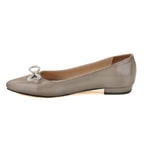 Kadın Vizon Rugan Deri Babet