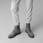 Kadın Yeşil Bağcıklı Süet Deri Postal Bot