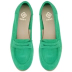 Kadın Yeşil Günlük Süet Deri Ayakkabı