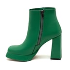 Kadın Yeşil Platform Topuklu Bot