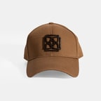 Kahve Baskılı Cap Şapka