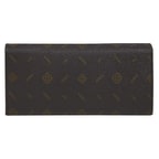 Kahve Belle Monogram Kadın Cüzdan