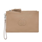 Kahve Bonni Kadın Deri El Çantası