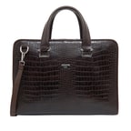 Kahve Camellia Kadın Evrak Çantası