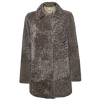 Kahve Clara Kadın Kürk Kaban