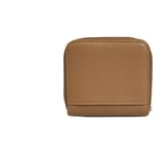 Kahve D Logolu Kadın Deri Cüzdan