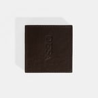 Kahve Deri Bardak Altlığı