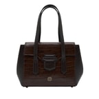 Kahve Dieb Kadın Deri El Çantası