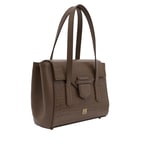 Kahve Dieb Kadın Deri El Çantası