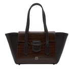 Kahve Dieb Kadın Deri El Çantası