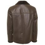 Kahve Diodoro Erkek Kürk Kaban